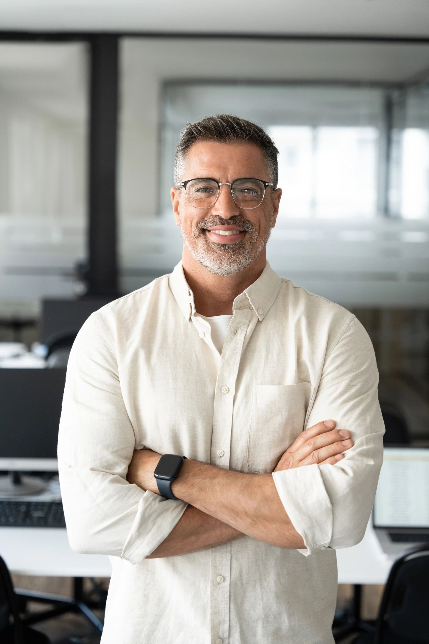Portrait of cloud solutions lead